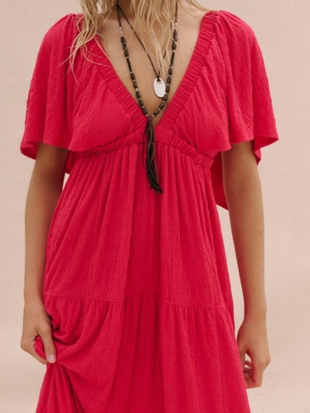 NWT Free People | LaLa Maxi Dress | Size L - Picture 3 of 7